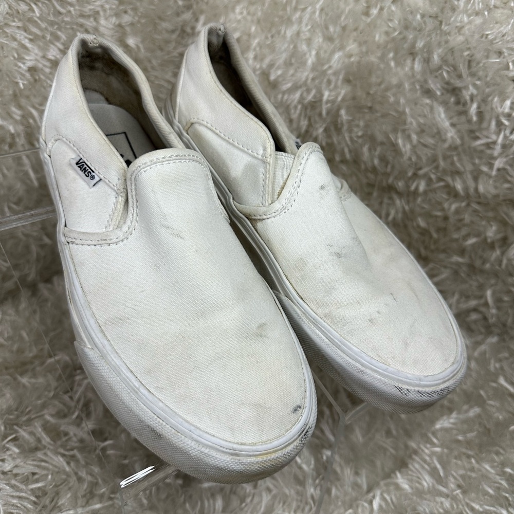 Vans Classic Slip On White Women's Size 6